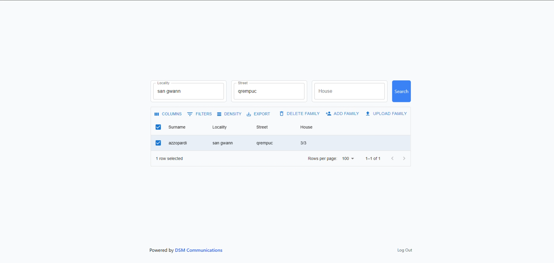 House Visits App project screenshot